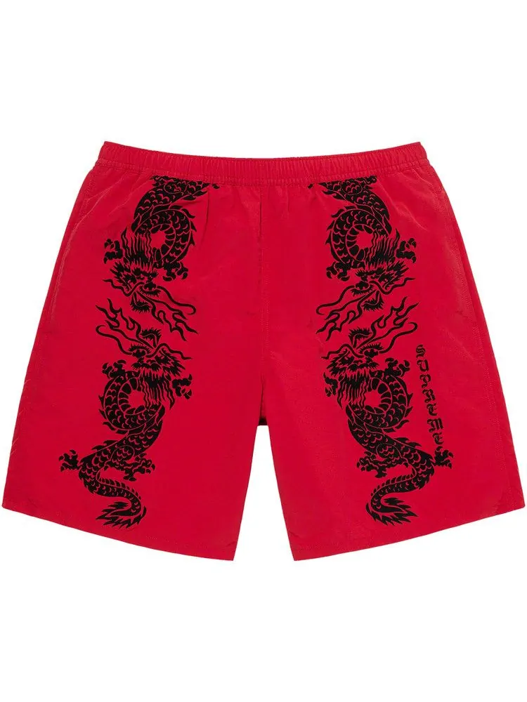 Шорты для плавания Supreme Dragon Water Short — изображение 1 из 2, красный