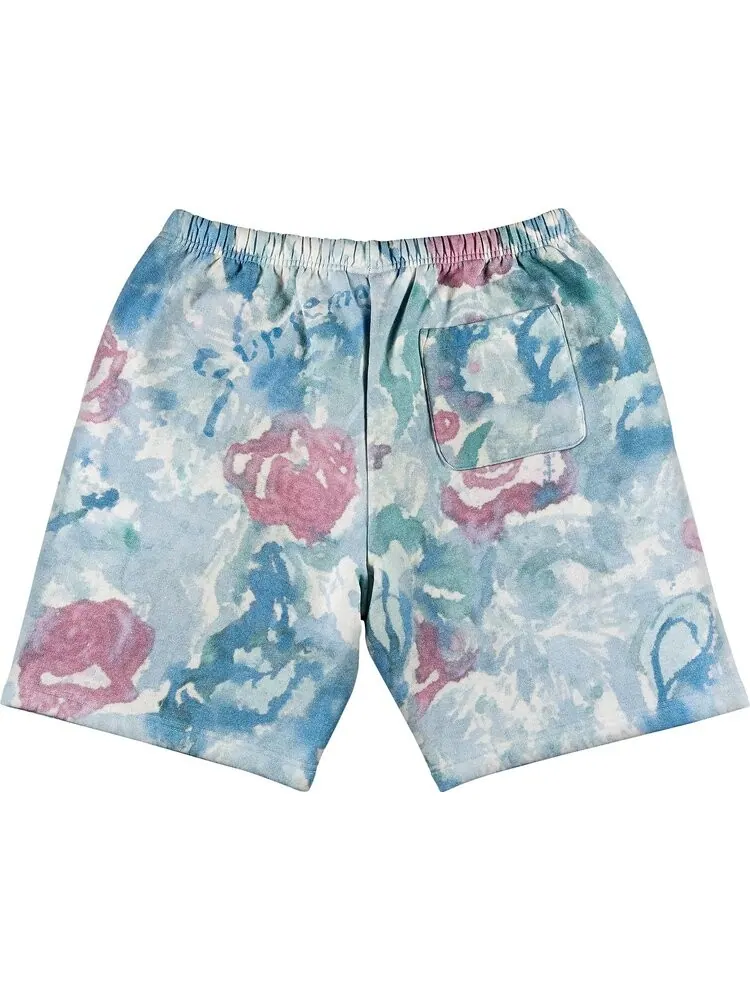 Спортивные шорты Supreme Small Box Sweatshort 'Watercolor Floral' — изображение 2 из 3, мульти