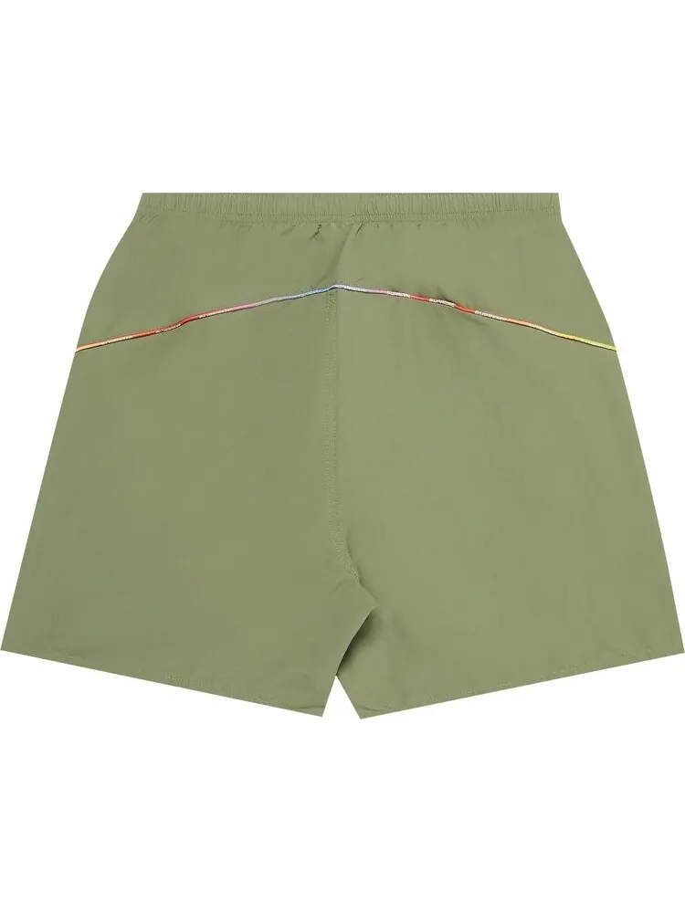Шорты Supreme Gradient Piping Water Short Olive — изображение 2 из 3, зеленый