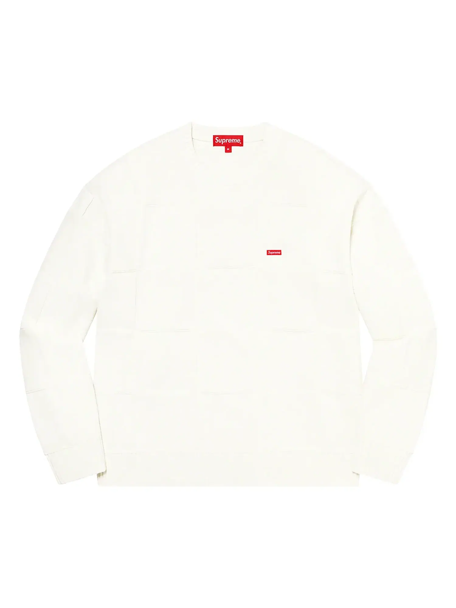 Свитер Supreme Tonal Checkerboard Small Box — изображение 1 из 1, белый