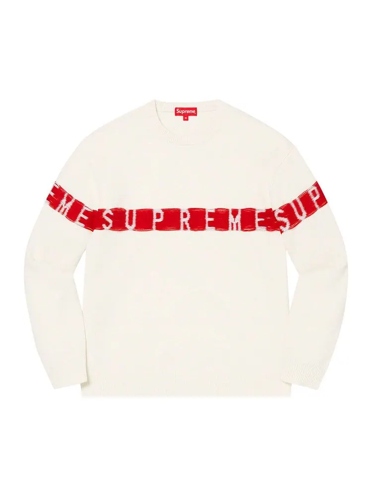 Свитер Supreme Inside Out Logo Sweater — изображение 1 из 1, белый
