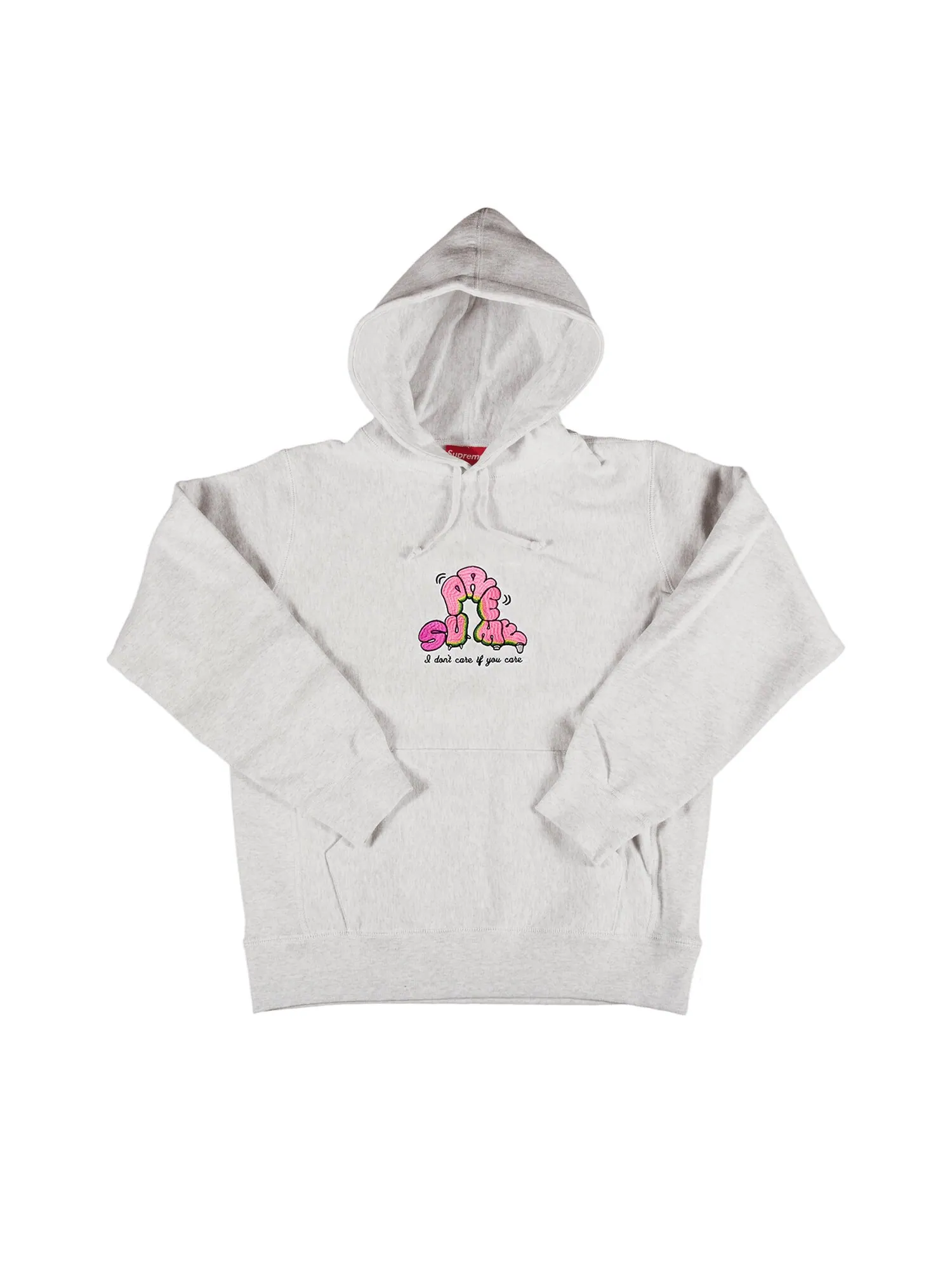 Толстовка с капюшоном Supreme Dont Care Heather Multi — изображение 1 из 1