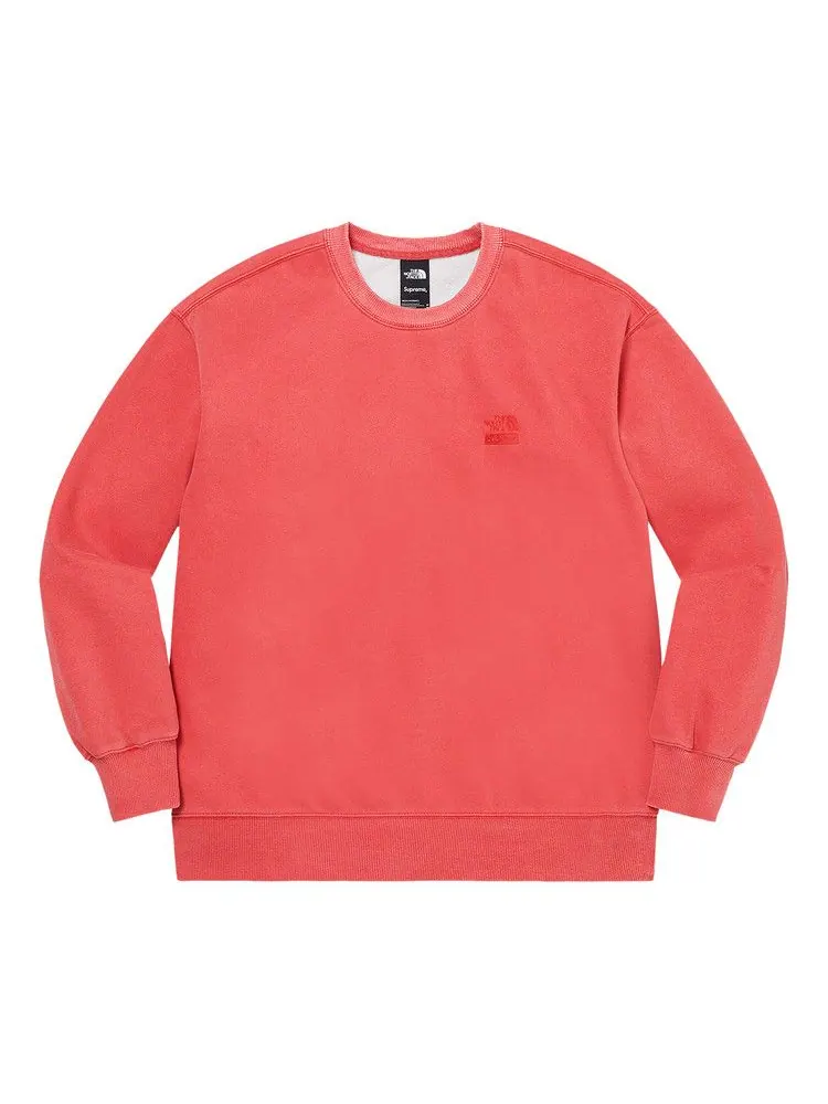 Свитер Supreme x The North Face Pigment Printed Crewneck — изображение 1 из 1, красный