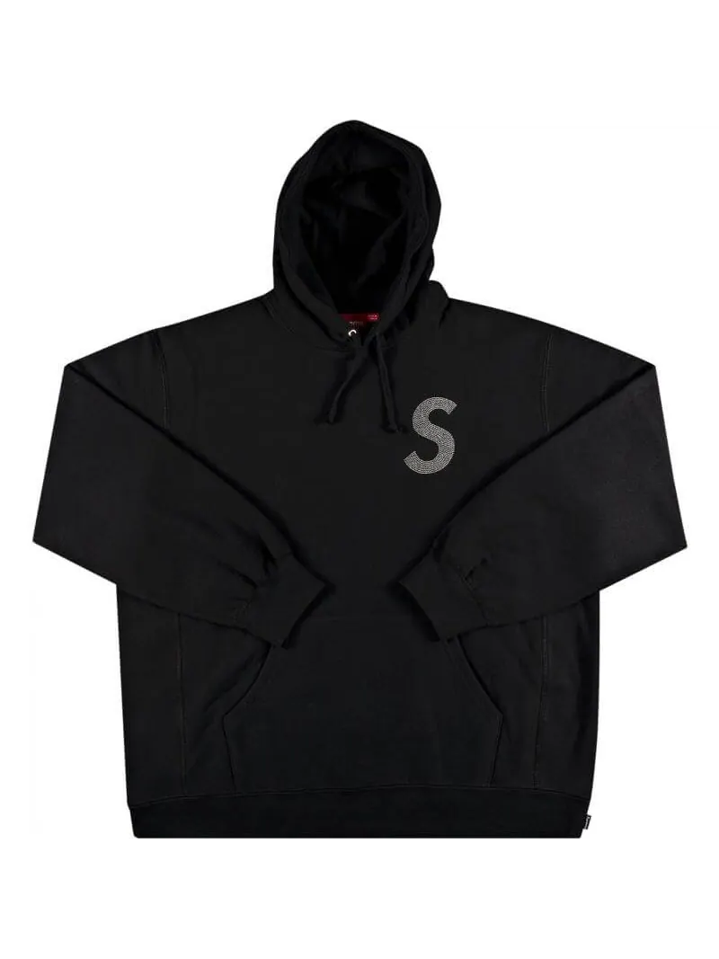 Худи Supreme x Swarovski S Logo — изображение 1 из 2, черный
