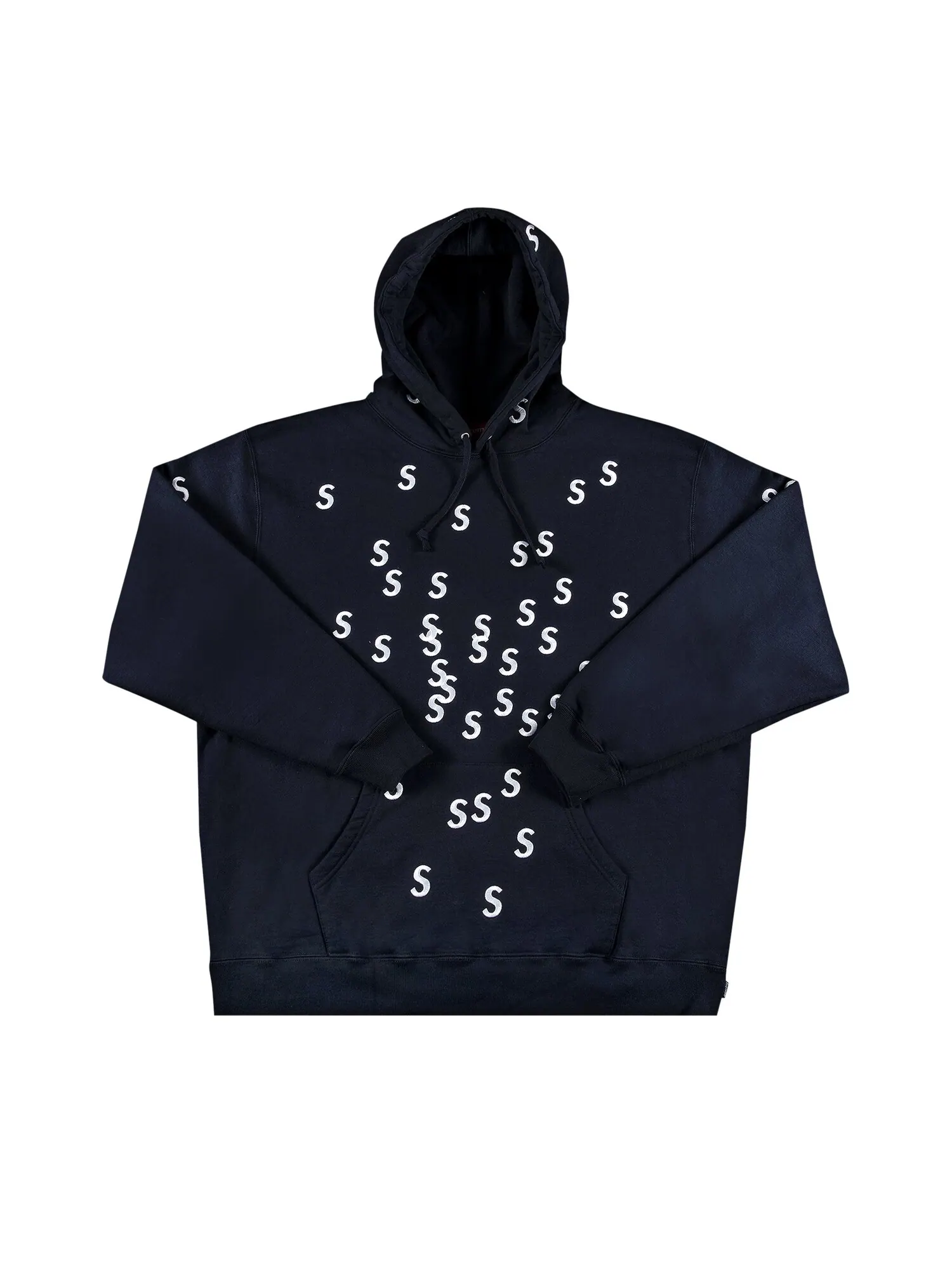 Толстовка с капюшоном Supreme с вышивкой — изображение 1 из 2, синий