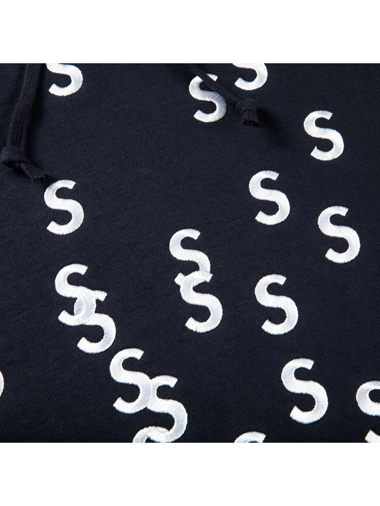 Толстовка с капюшоном Supreme с вышивкой — изображение 2 из 2, синий