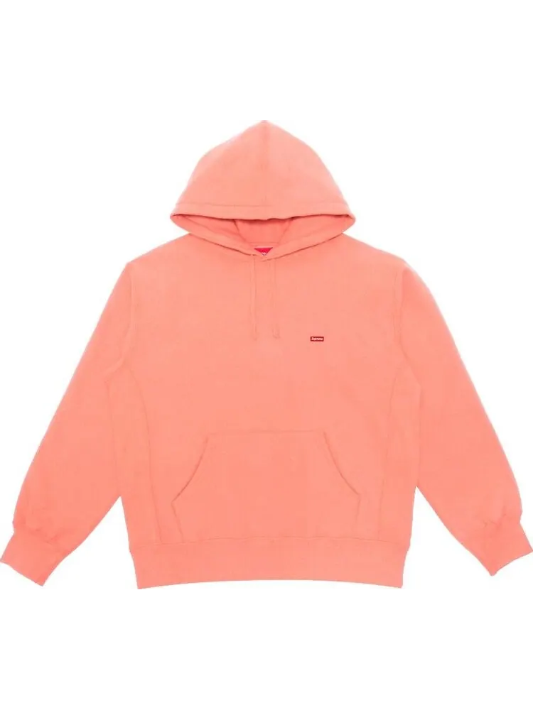 Толстовка Supreme Small Box Hooded Sweatshirt 'Dusty Coral' — изображение 1 из 1, оранжевый