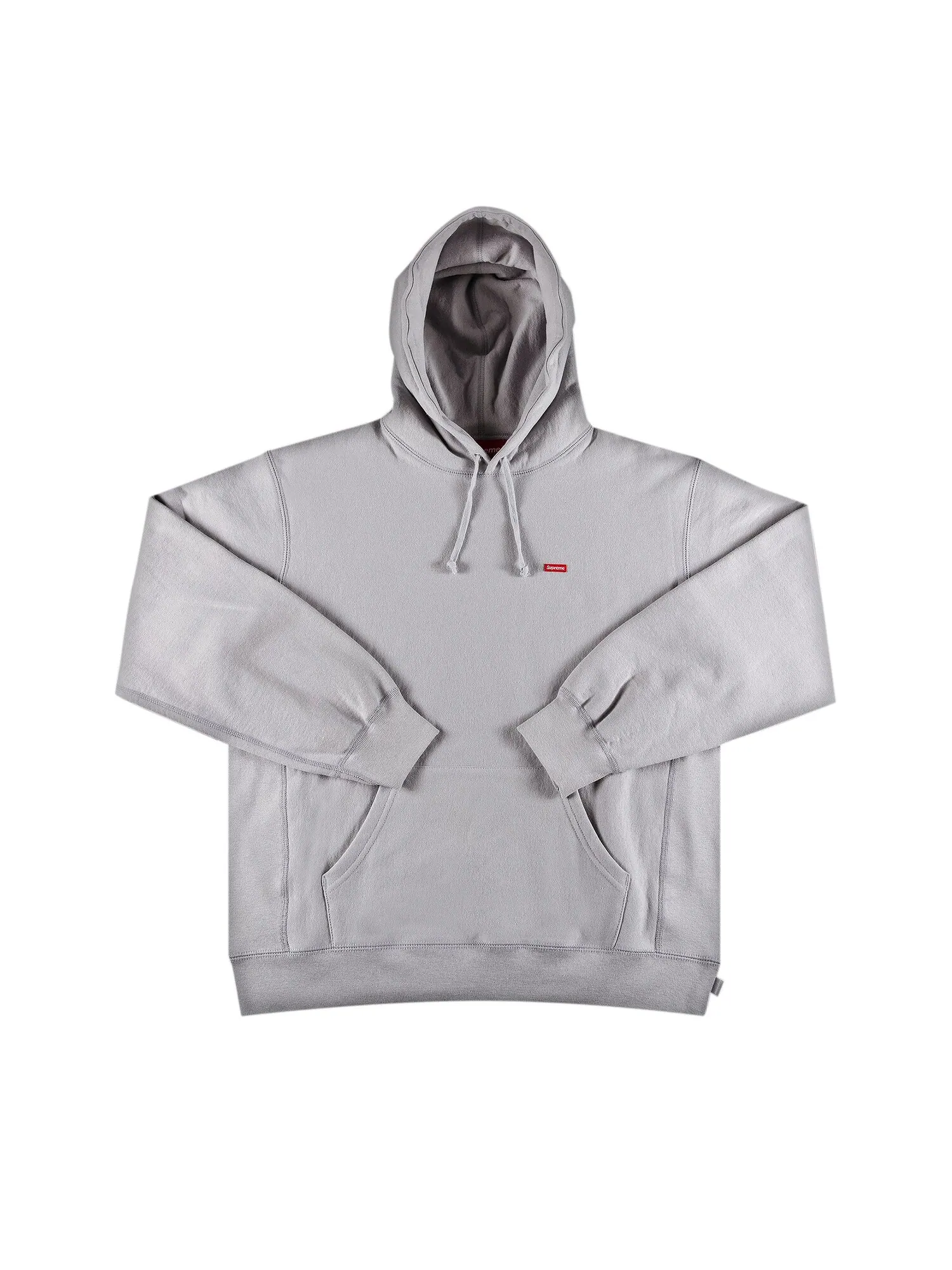 Толстовка с капюшоном Supreme Small Box — изображение 1 из 2, серый