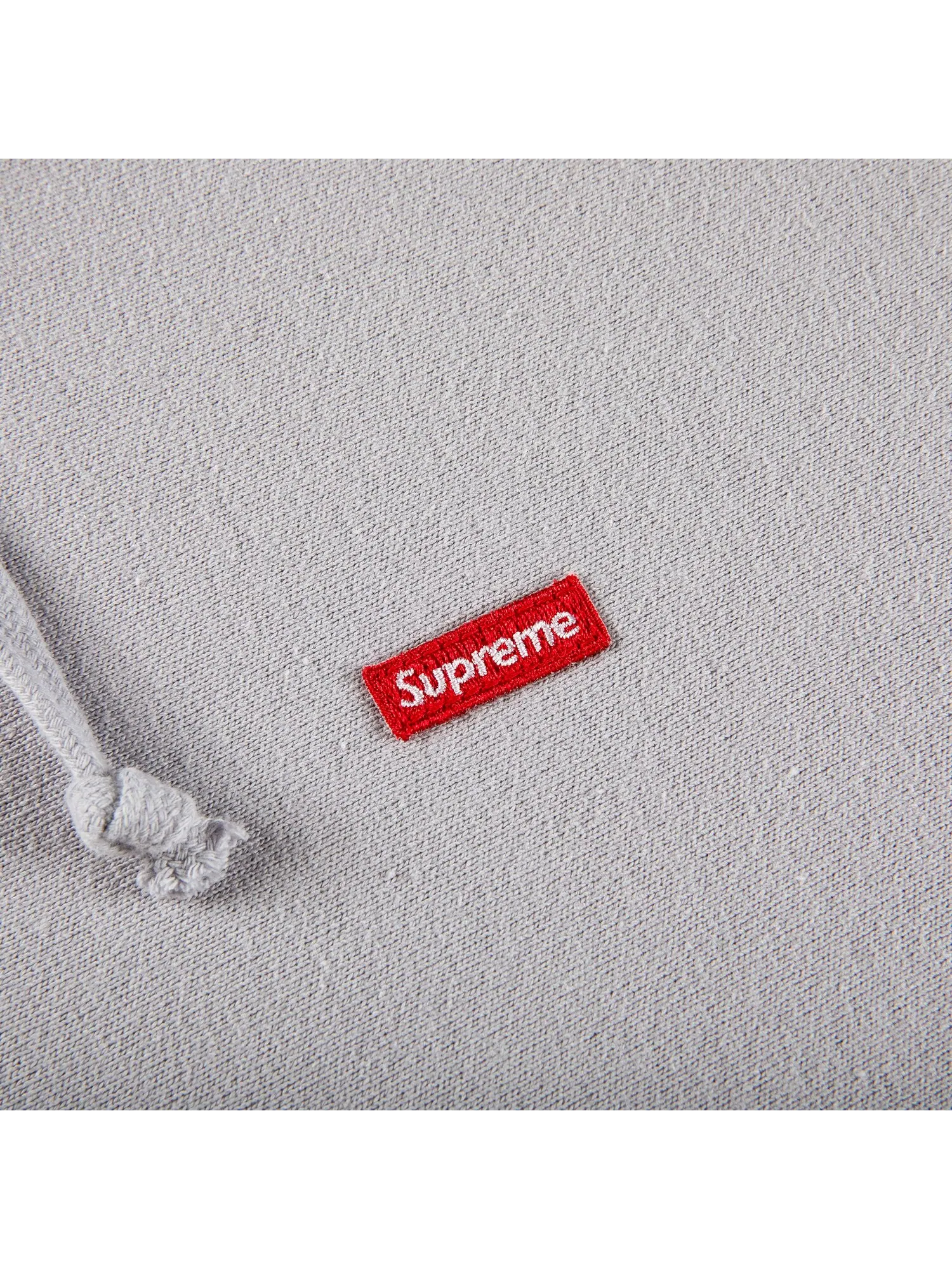 Толстовка с капюшоном Supreme Small Box — изображение 2 из 2, серый