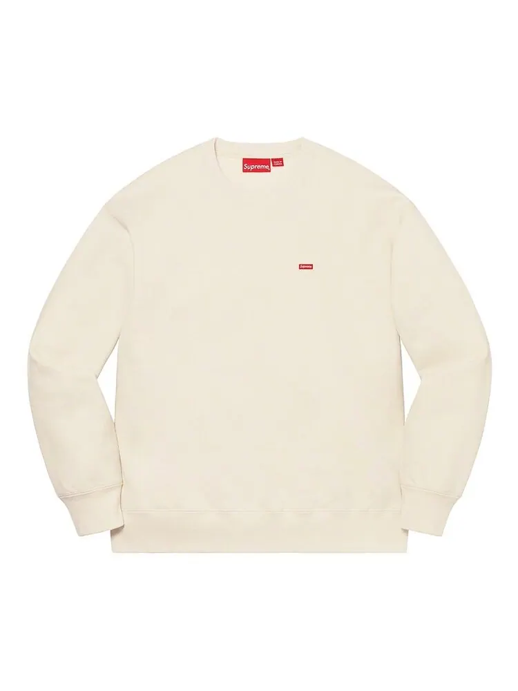 Толстовка Supreme Small Box Crewneck Natural — изображение 1 из 1, прозрачный