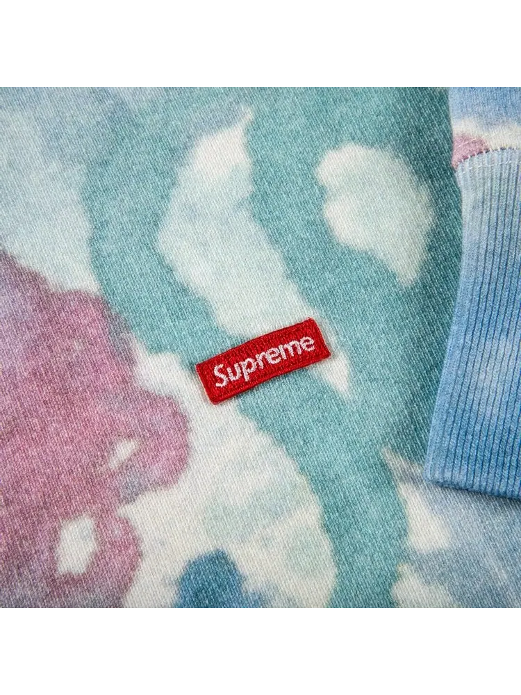 Толстовка Supreme Small Box Crewneck 'Watercolor Floral' — изображение 2 из 2, мульти