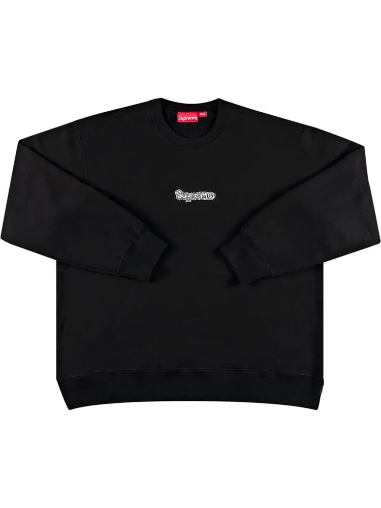 Толстовка Supreme Gonz Logo Crewneck 'Black' — изображение 1 из 2, черный