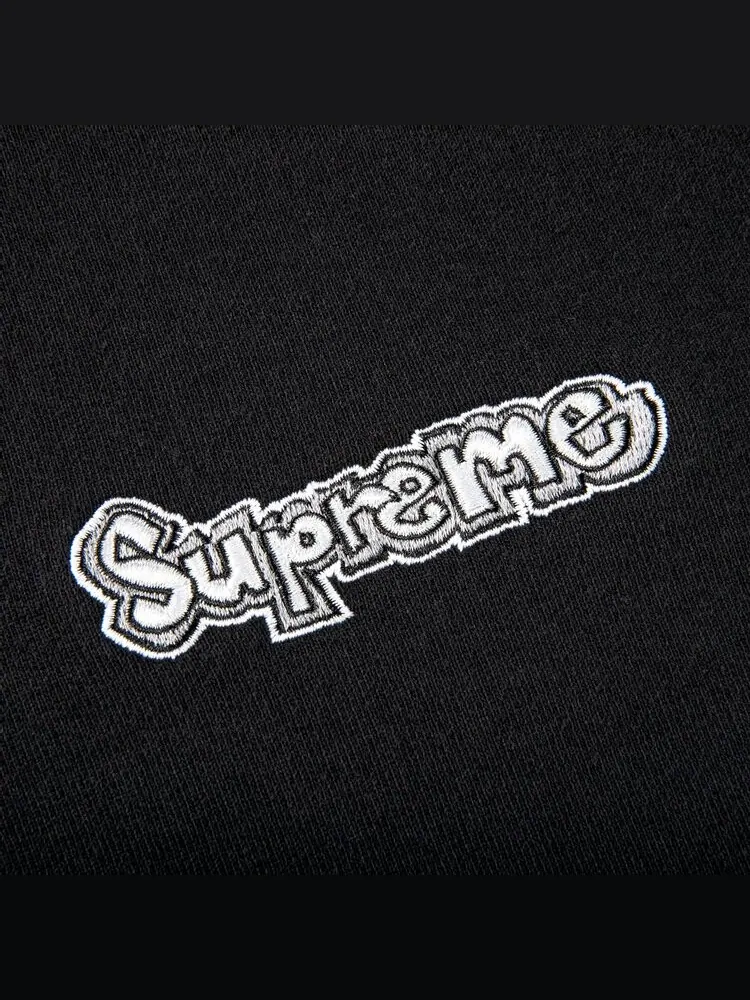 Толстовка Supreme Gonz Logo Crewneck 'Black' — изображение 2 из 2, черный