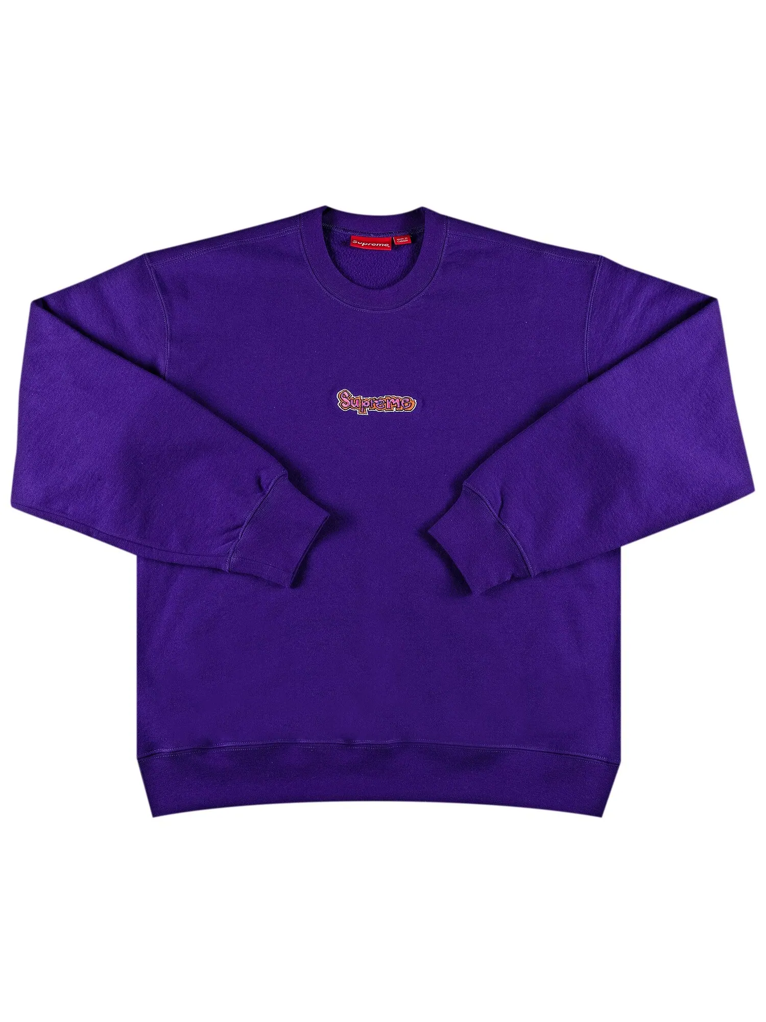 Круглый вырез с логотипом Supreme Gonz — изображение 1 из 2, фиолетовый