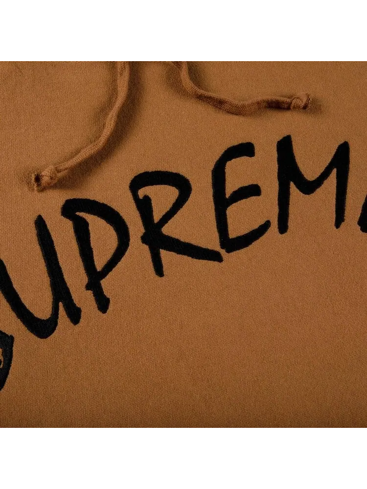 Толстовка Supreme FTP Arc Hooded Sweatshirt 'Brown' — изображение 2 из 2, коричневый