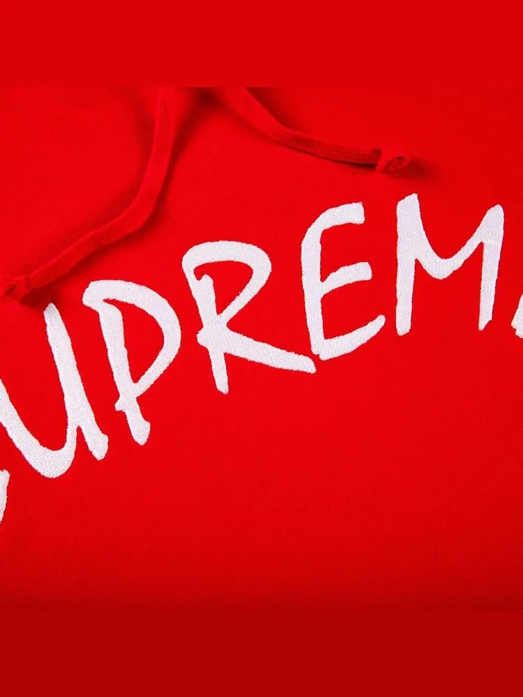 Толстовка Supreme FTP Arc Hooded Sweatshirt 'Red' — изображение 2 из 2, красный