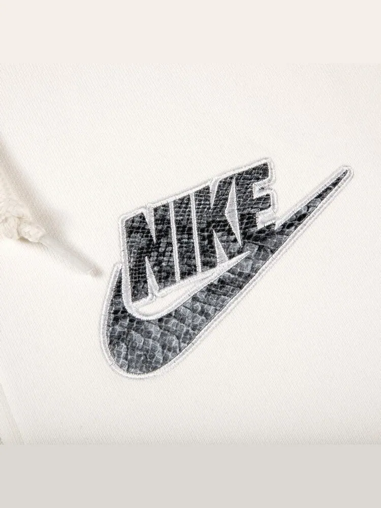 Толстовка Supreme x Nike Half Zip Hooded Sweatshirt 'White' — изображение 2 из 2, белый