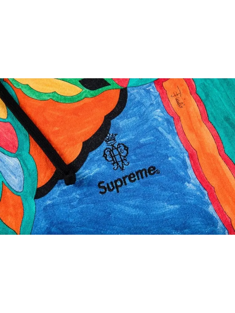 Толстовка Supreme x Emilio Pucci Hooded Sweatshirt 'Multicolor' — изображение 2 из 2, мульти