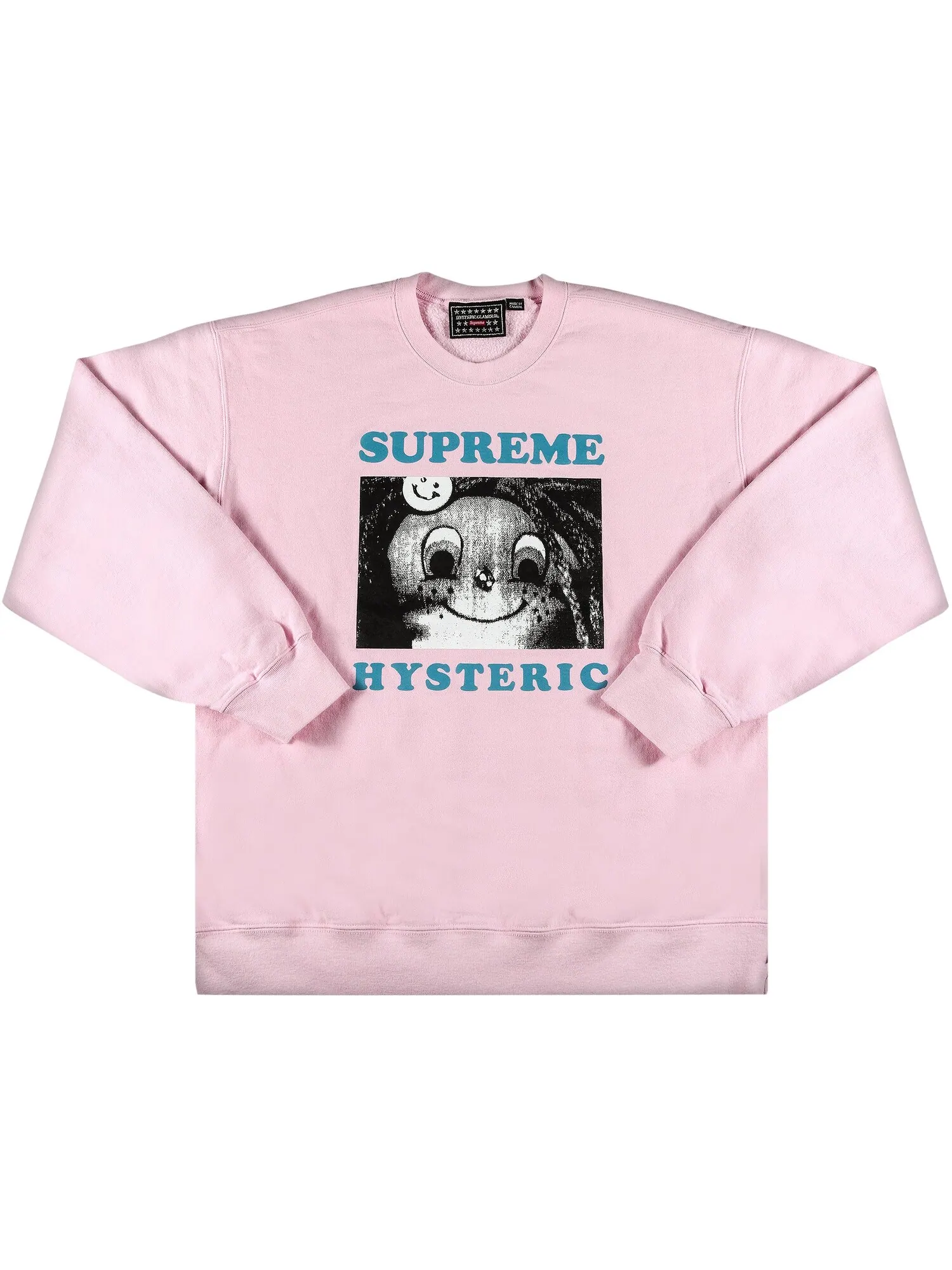Крюнек Supreme x Hysteric Glamour — изображение 1 из 2, светло-розовый