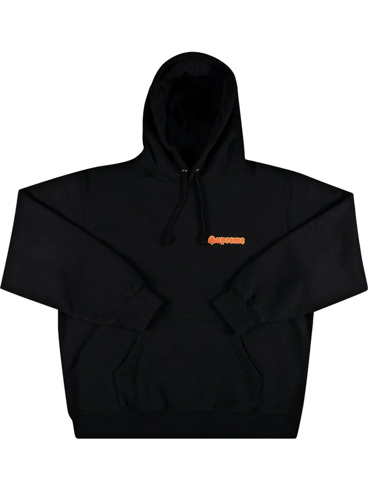 Толстовка Supreme Love Hooded Sweatshirt 'Black' — изображение 1 из 3, черный