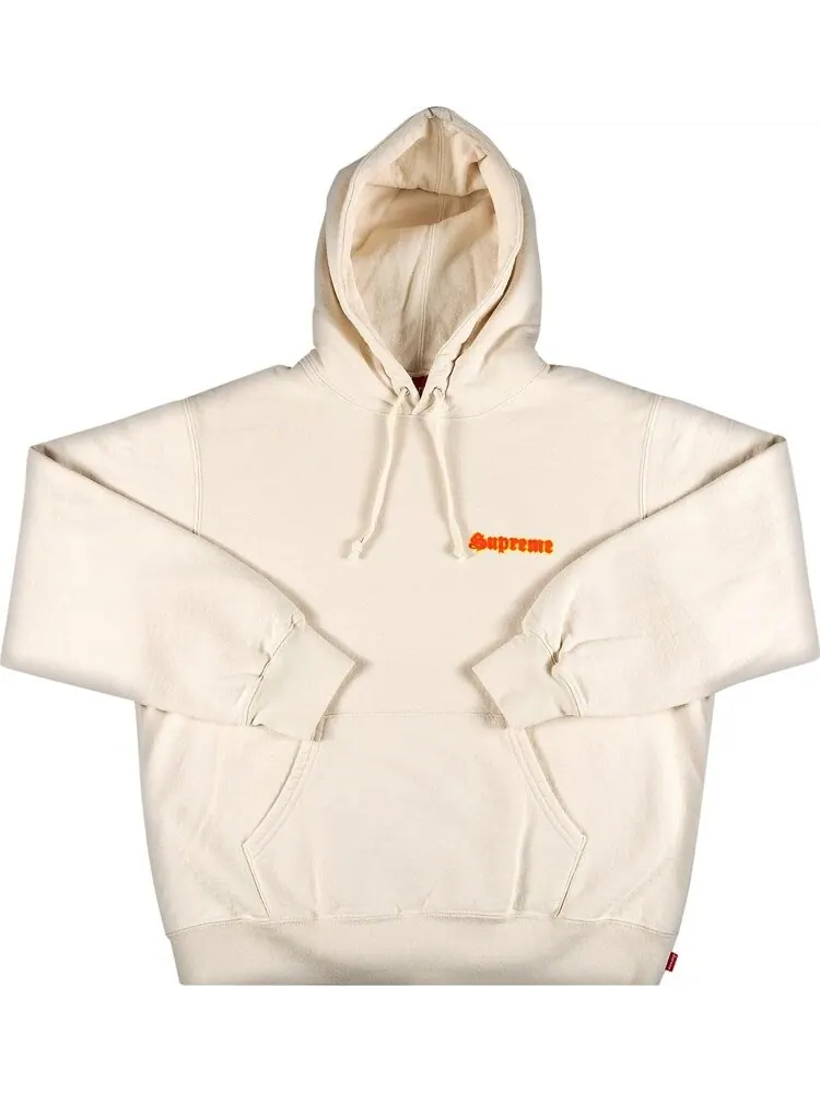 Толстовка Supreme Love Hooded Sweatshirt 'Natural' — изображение 1 из 3, загар