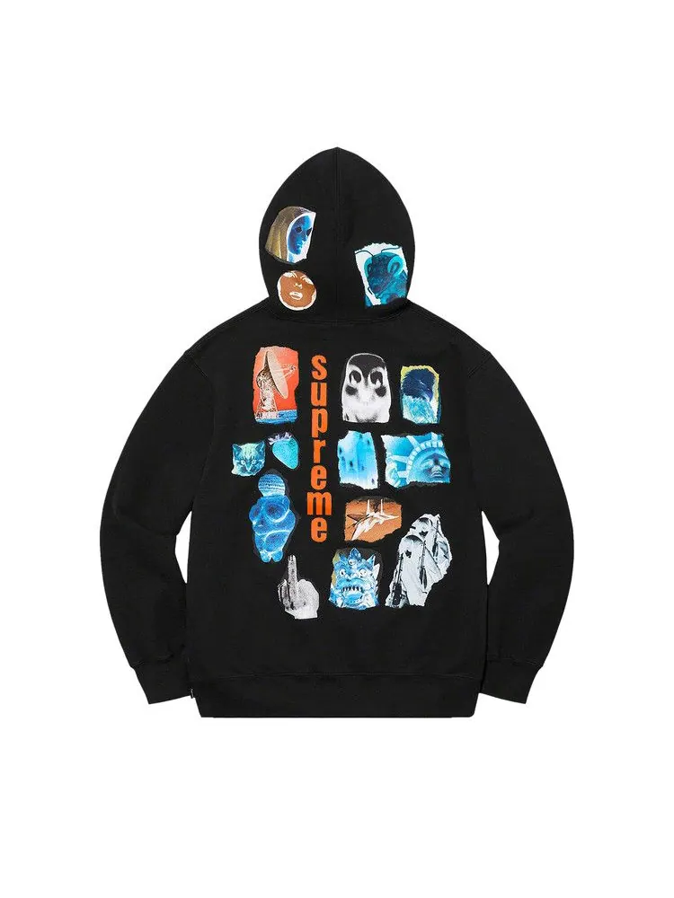 Толстовка Supreme Invert Hooded Sweatshirt — изображение 2 из 2, черный
