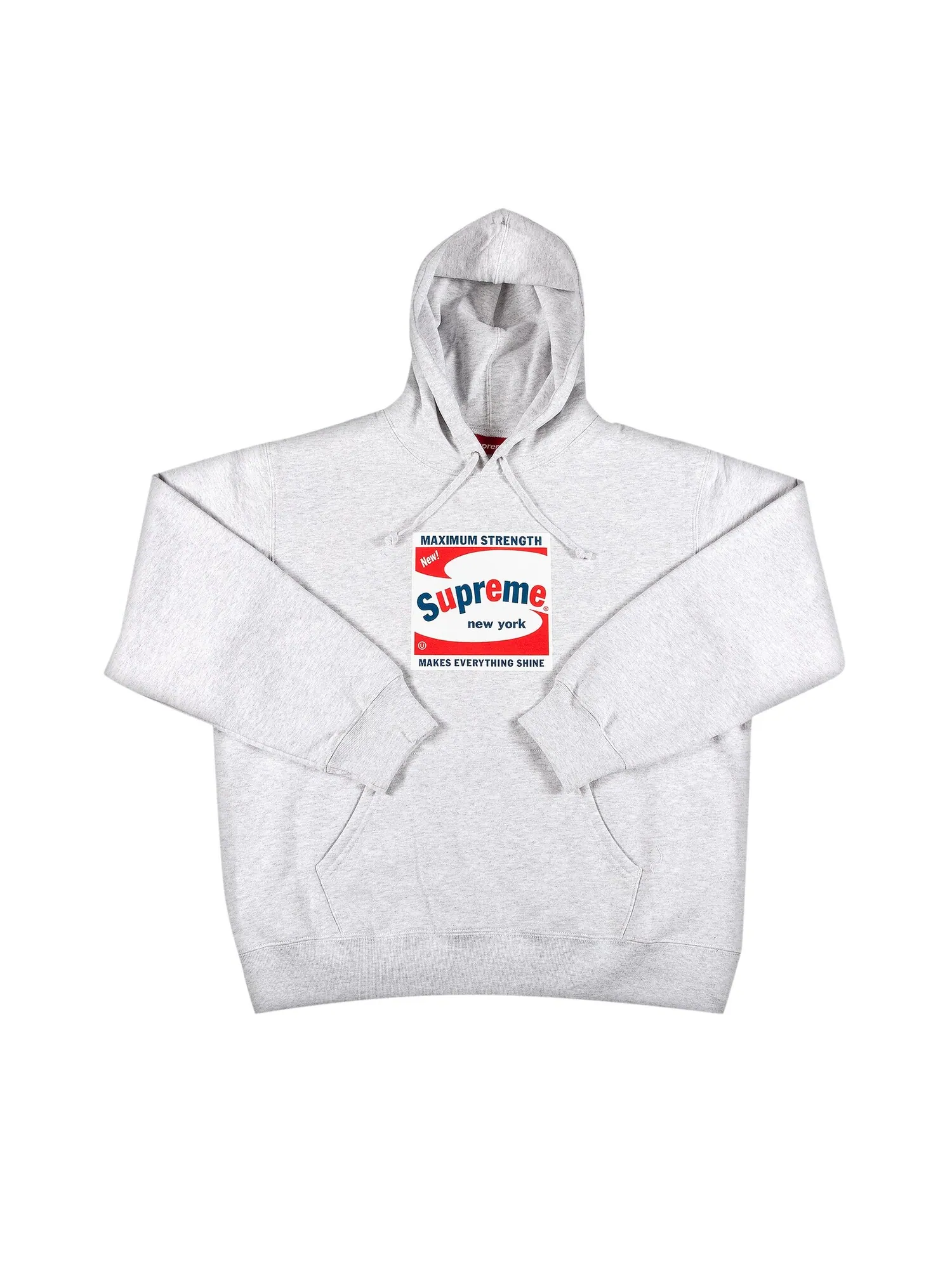 Толстовка с капюшоном Supreme Shine — изображение 1 из 2, серый