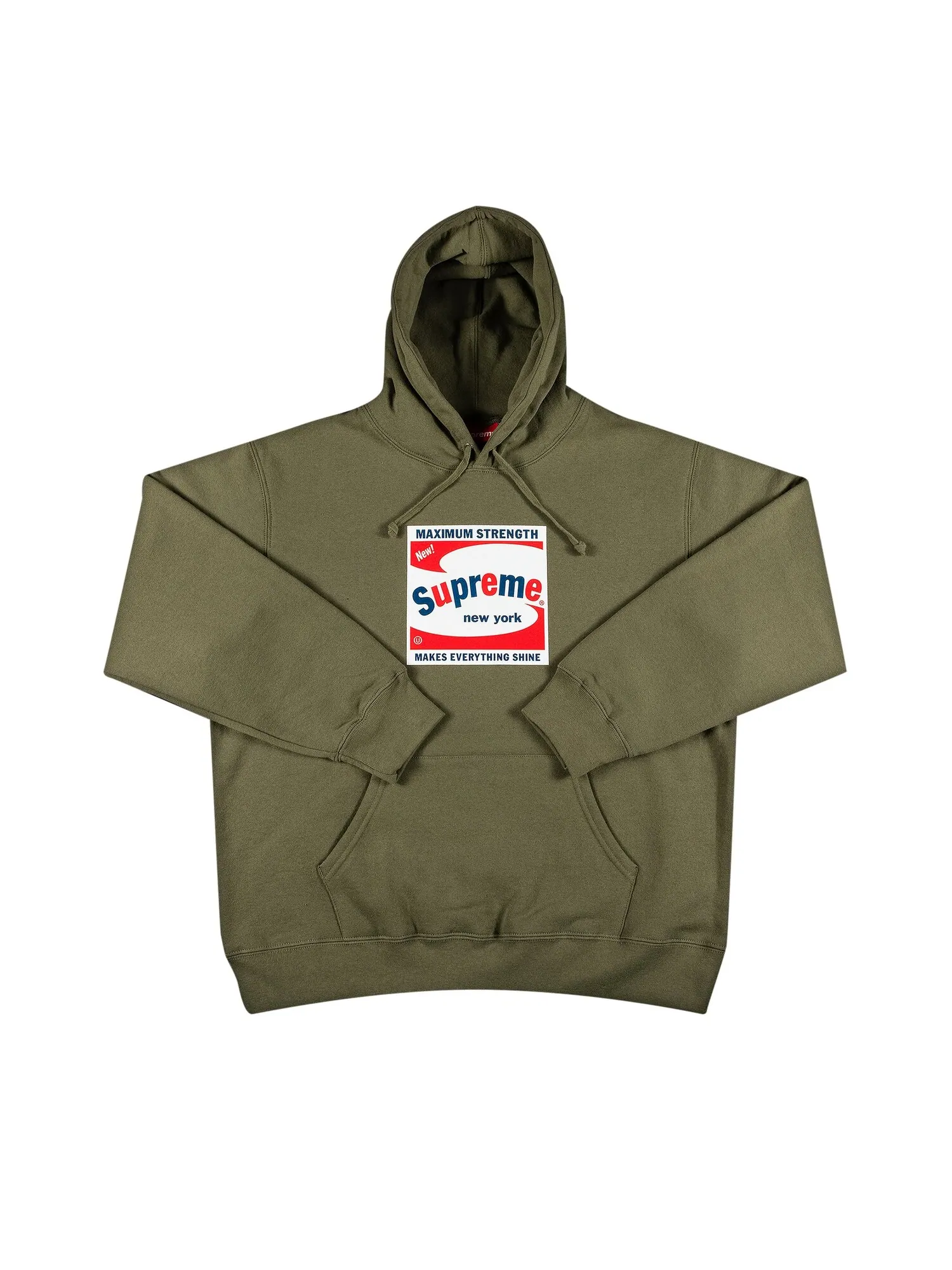 Толстовка с капюшоном Supreme Shine, Светло-оливковый — изображение 1 из 2
