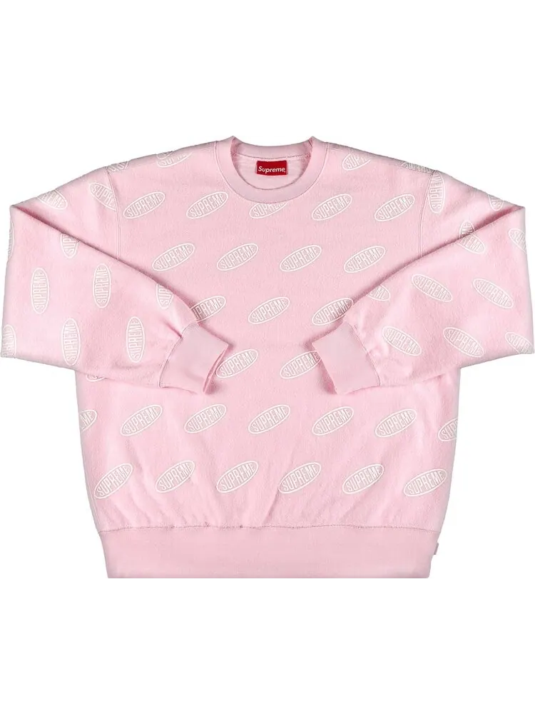 Толстовка Supreme Liner Crewneck 'Light Pink' — изображение 1 из 2, розовый