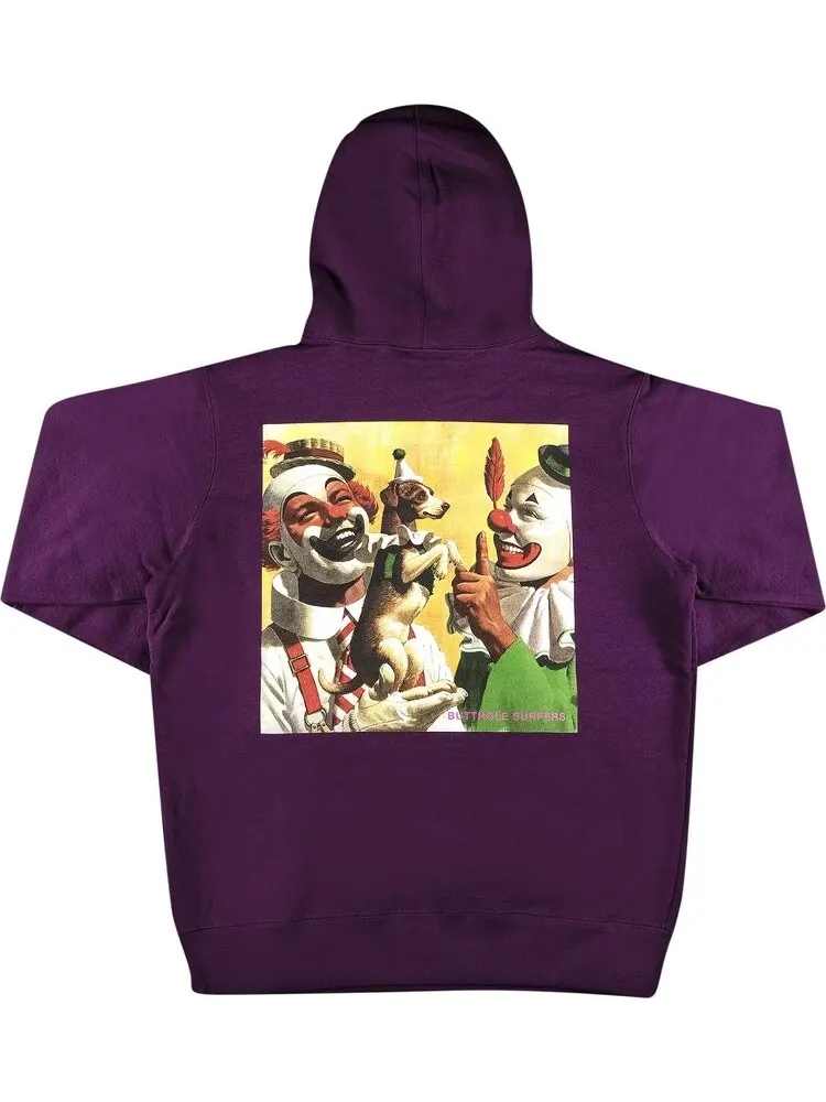 Толстовка Supreme x Butthole Surfers Hooded Sweatshirt 'Eggplant' — изображение 2 из 3, фиолетовый