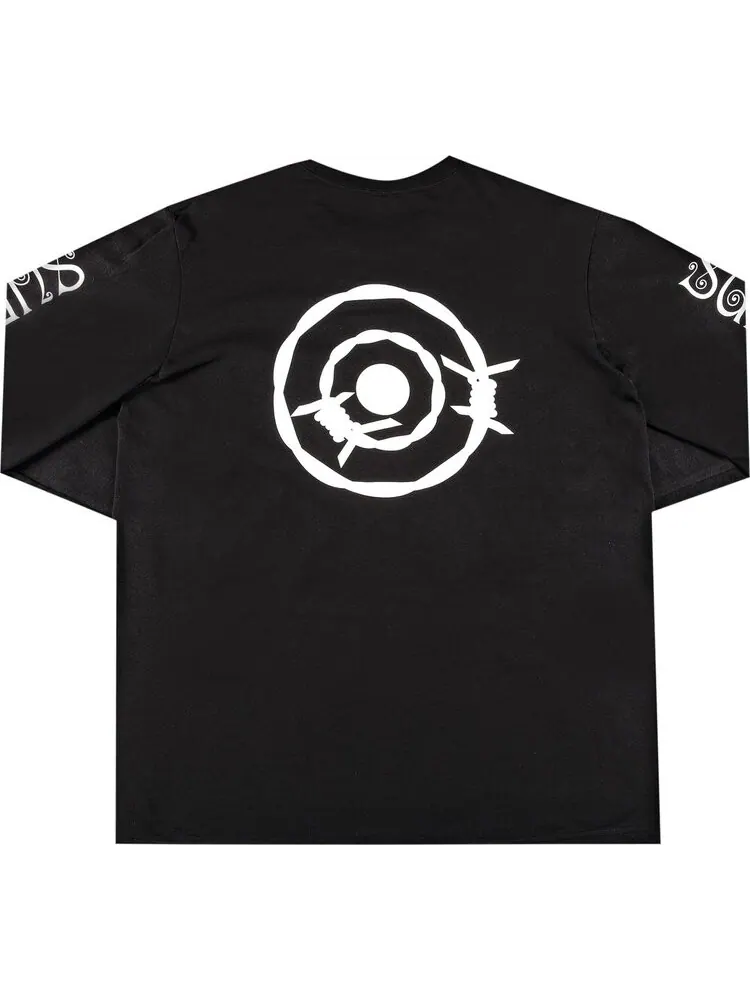 Лонгслив Supreme x SOUTH2 WEST8 Long-Sleeve Pocket Tee 'Black' — изображение 2 из 3, черный