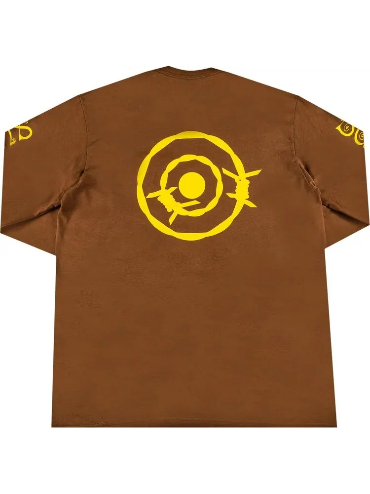 Лонгслив Supreme x SOUTH2 WEST8 Long-Sleeve Pocket Tee 'Brown' — изображение 2 из 3, коричневый
