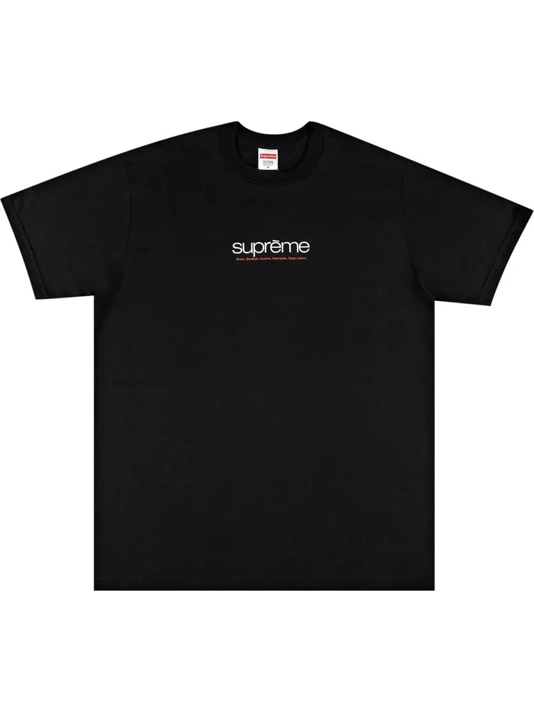 Футболка Supreme Five Boroughs Tee 'Black' — изображение 1 из 2, черный