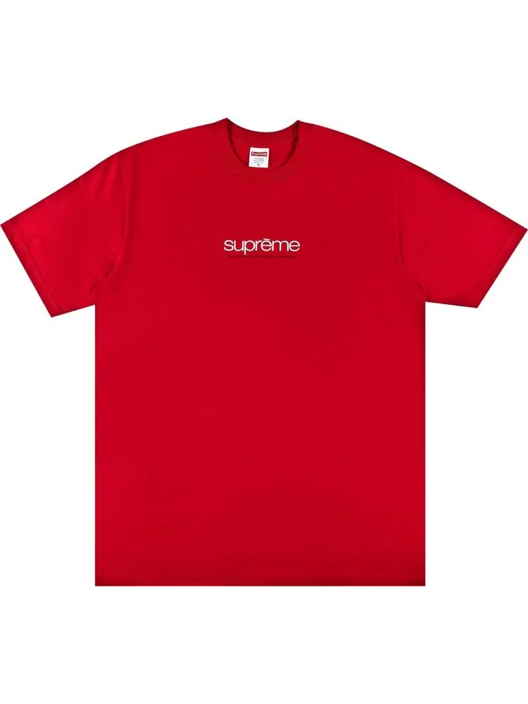 Футболка Supreme Five Boroughs Tee 'Red' — изображение 1 из 2, красный