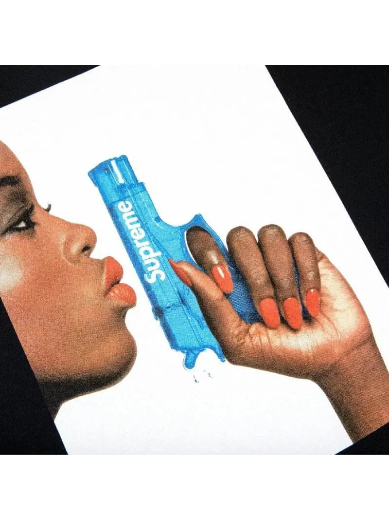 Футболка Supreme Water Pistol — изображение 2 из 2, черный
