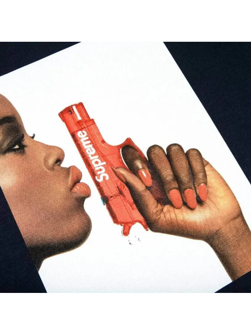 Футболка Supreme Water Pistol — изображение 2 из 2, синий