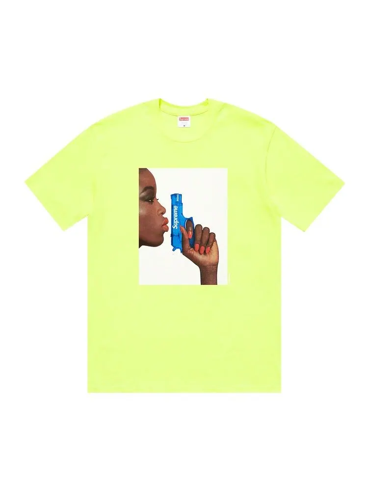 Футболка Supreme Water Pistol Tee Bright Yellow — изображение 1 из 1, яркий желтый