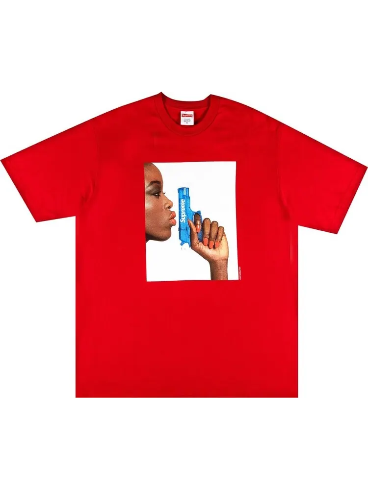 Футболка Supreme Water Pistol Tee 'Red' — изображение 1 из 2, красный