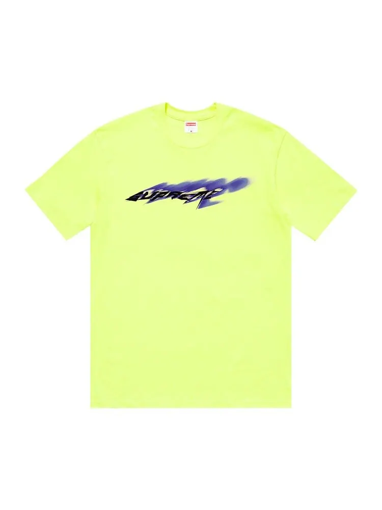 Футболка Supreme Wind Tee Bright Yellow — изображение 1 из 1, яркий желтый