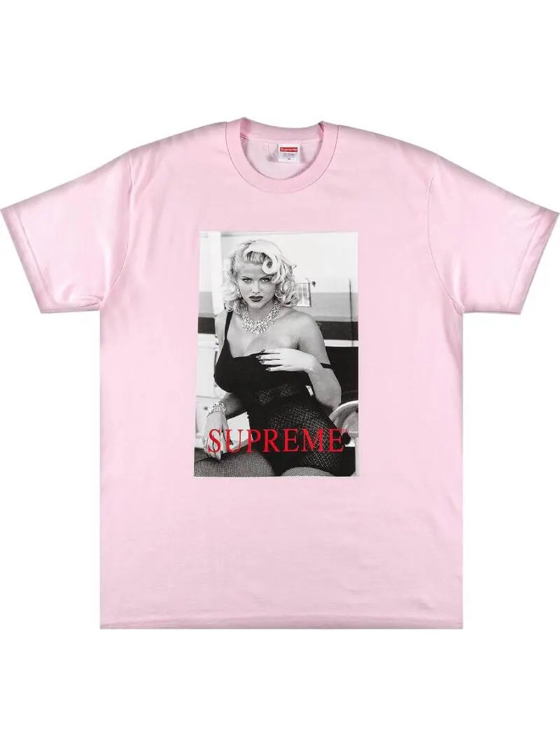 Футболка Supreme Anna Nicole Smith — изображение 1 из 2, розовый