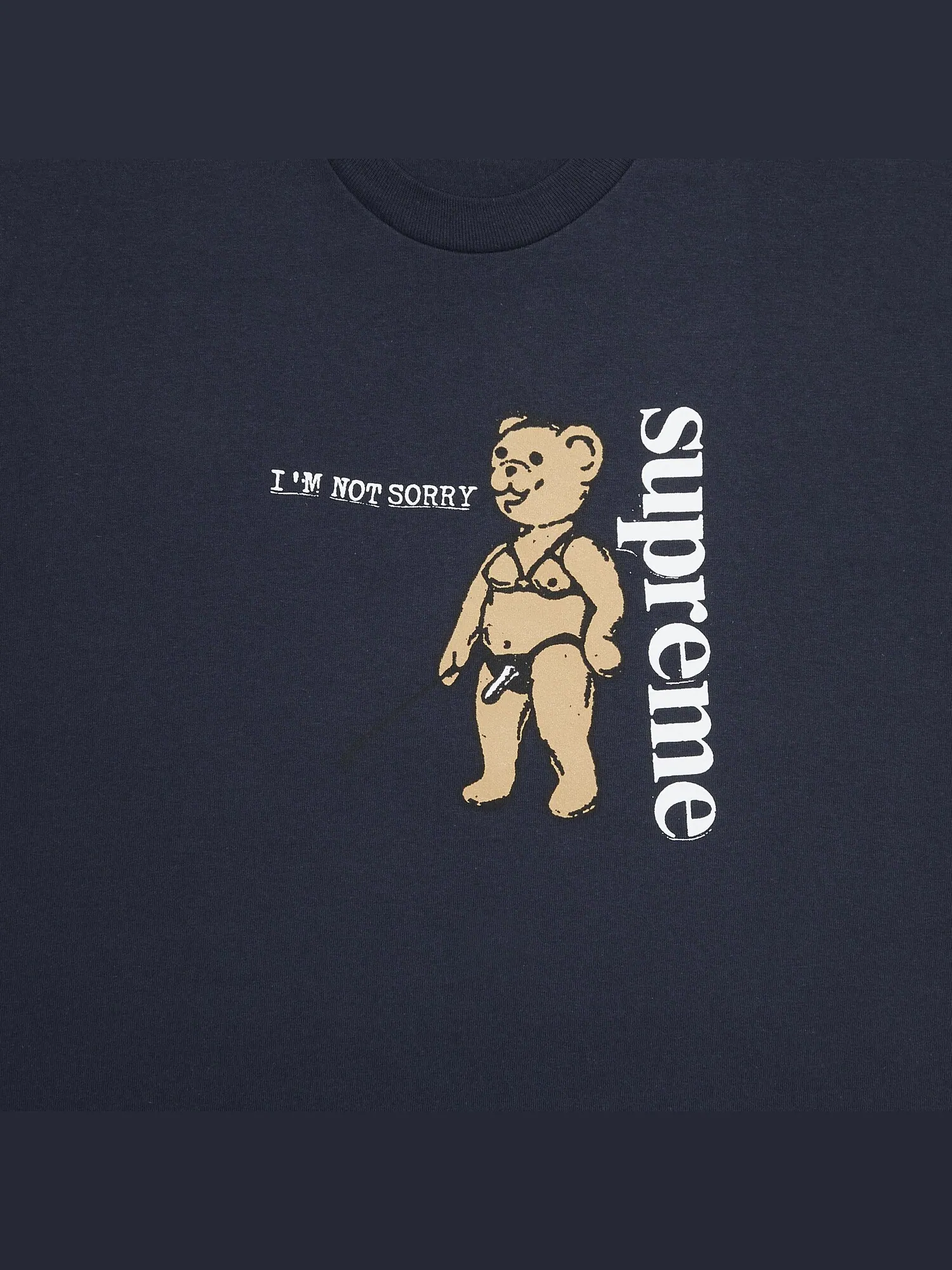 Футболка Supreme Not Sorry — изображение 3 из 3, синий
