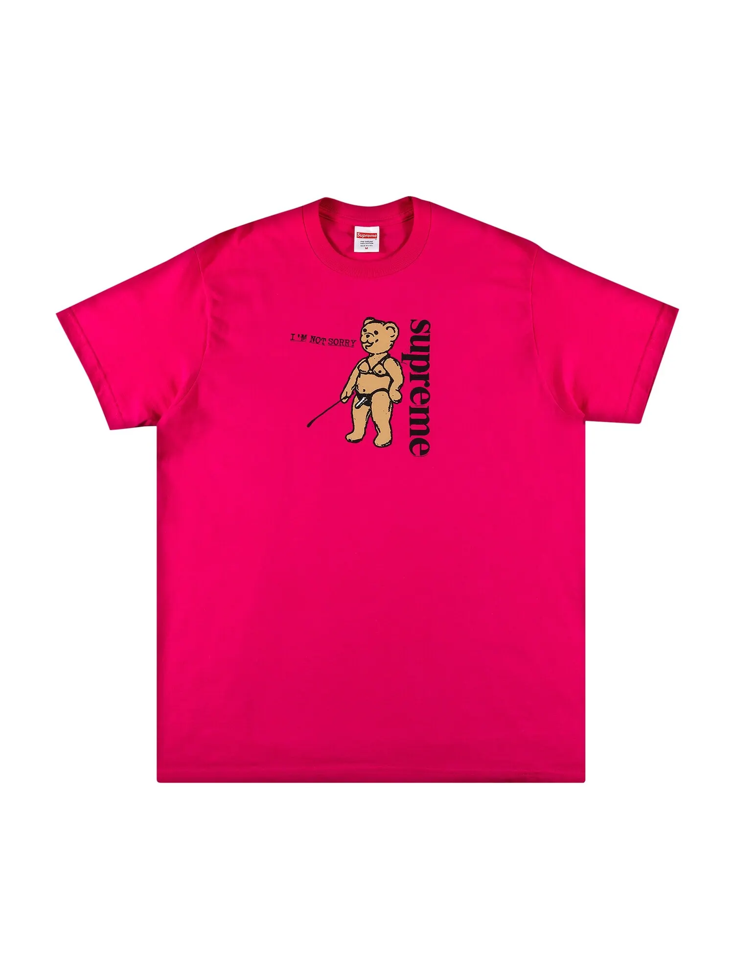 Футболка Supreme Not Sorry — изображение 1 из 2, розовый