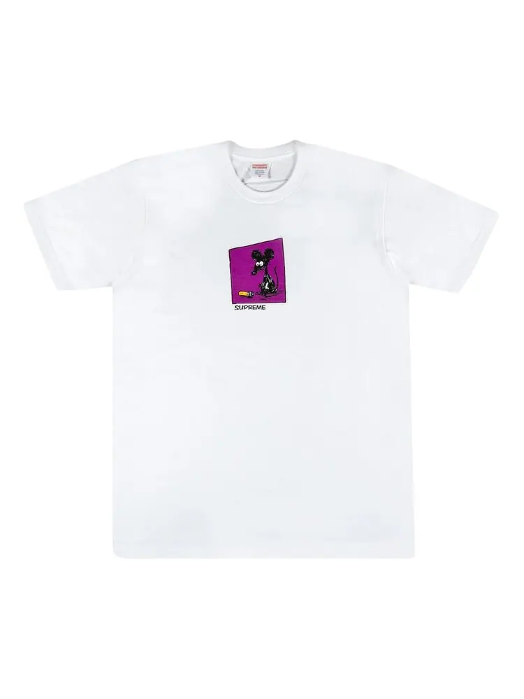 Футболка Supreme Mouse Tee 'White' — изображение 1 из 2, белый