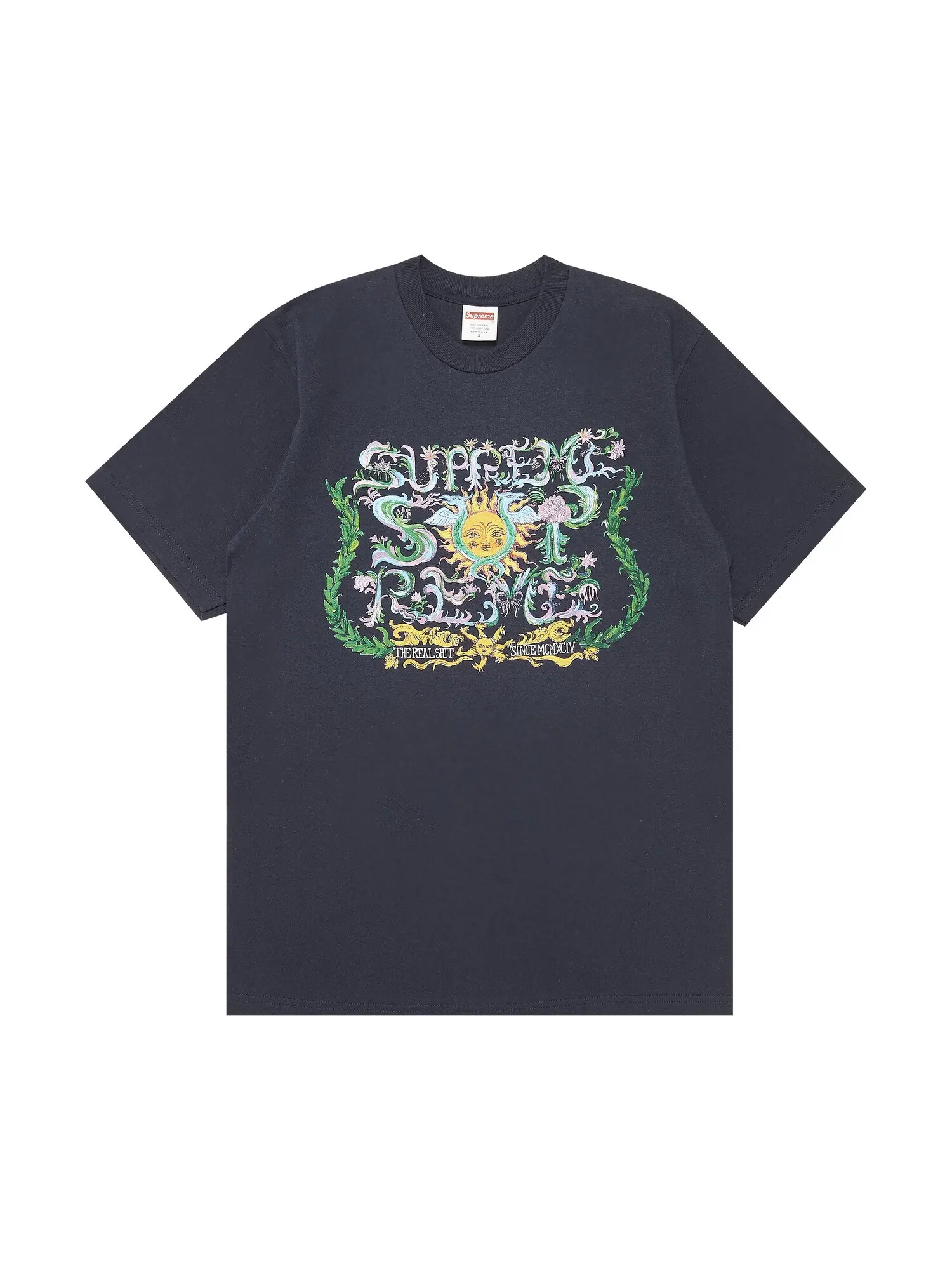 Футболка Supreme Crest — изображение 1 из 3, синий