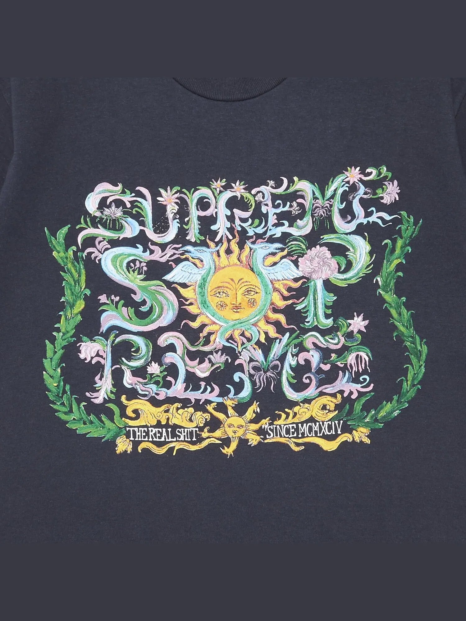 Футболка Supreme Crest — изображение 3 из 3, синий