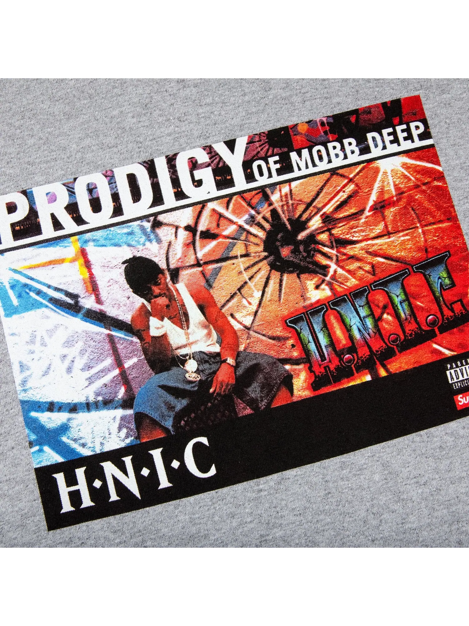 Футболка Supreme HNIC Heather Grey — изображение 2 из 2