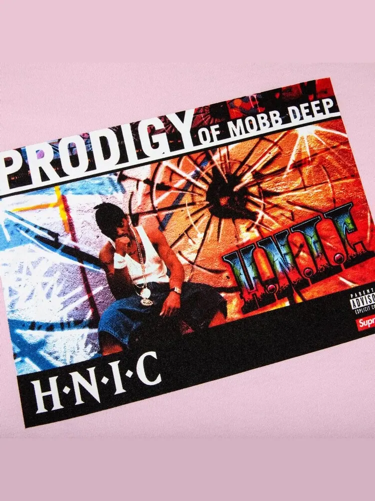 Футболка Supreme HNIC Tee 'Light Pink' — изображение 2 из 2, розовый
