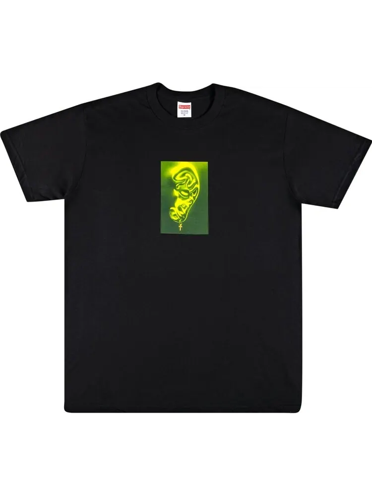 Футболка Supreme Ear Tee 'Black' — изображение 1 из 2, черный