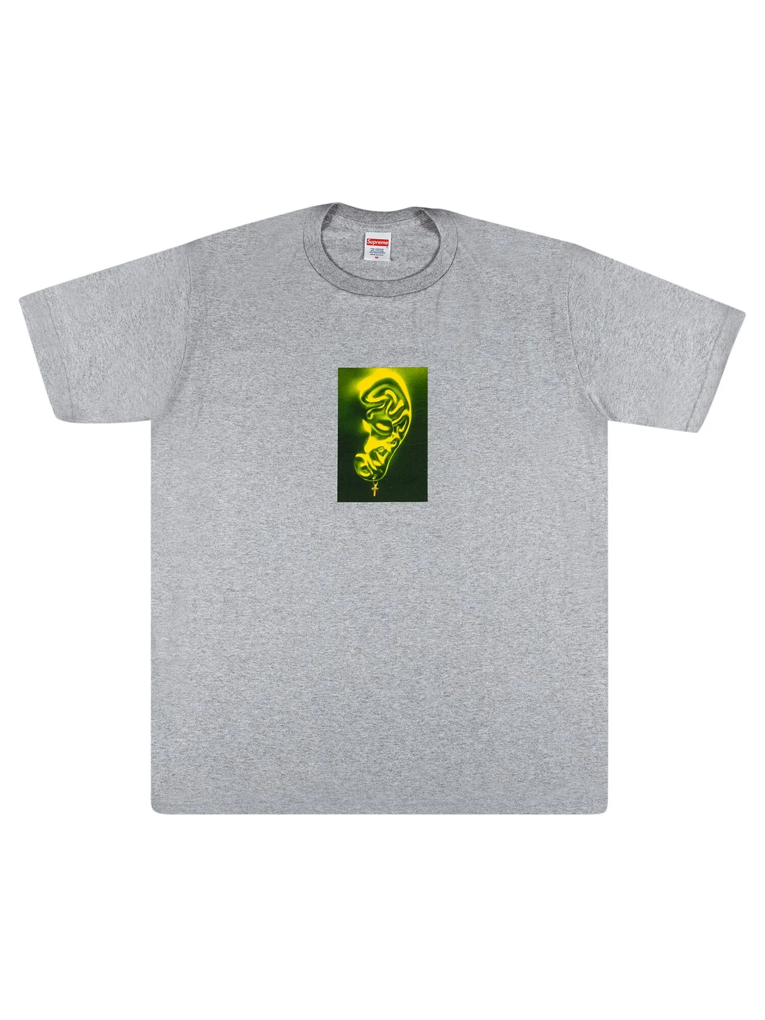 Футболка Supreme Ear Tee Heather Grey — изображение 1 из 2