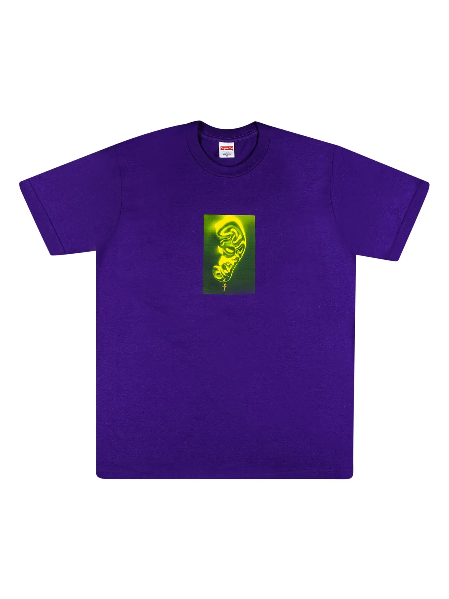 Футболка Supreme Ear Tee Фиолетовая — изображение 1 из 2